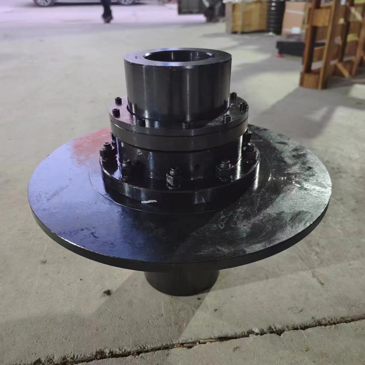 WGP Model Brake Disc Drum Non Standard Custom WGP Type Drum Gear Tooth Coupling GIICLZ Curved Tooth Pump Rigid Gear Coupling