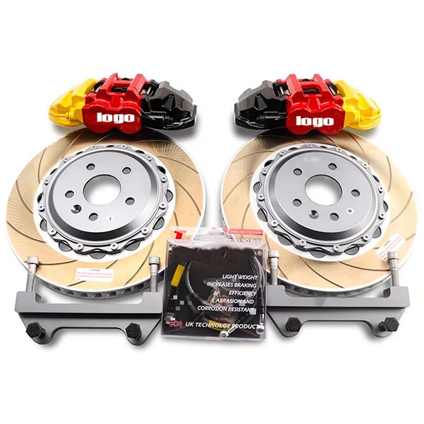 Upgrade Brake Car Brake Caliper 17 Inches Front Wheel 330 Drilled Brake for VW Cross Santana Tiguan PASSAT TERAM
