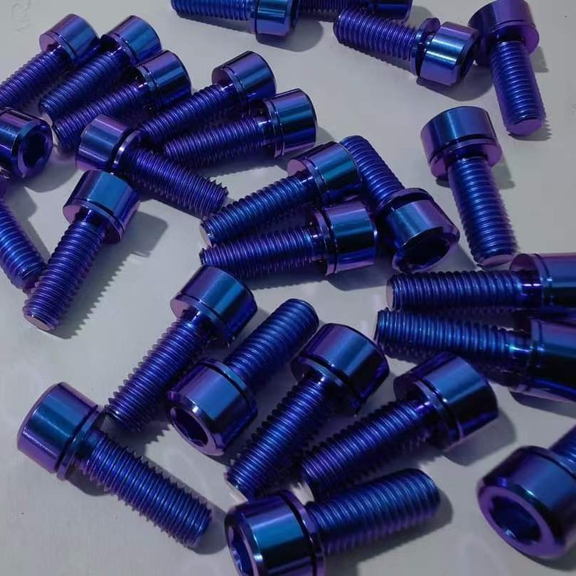 M5/M6GR5 Titanium Cup Head Bolts Hexagon Socket Set Screws