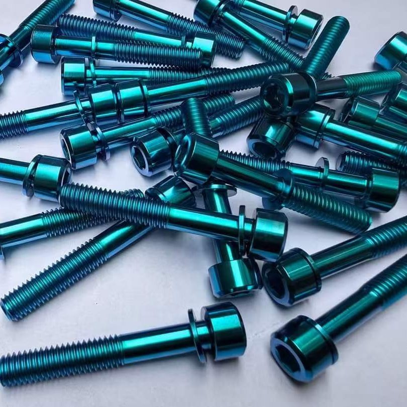 M5/M6GR5 Titanium Cup Head Bolts Hexagon Socket Set Screws