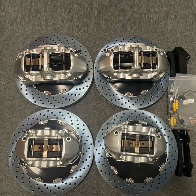 Brake System Upgrade GT6 6 Piston Brake Calipers, GT4 4 Piston Calipers and Drilled ,for G80 F90 F91 F92 F93 X1 X3 X5 X6 Series