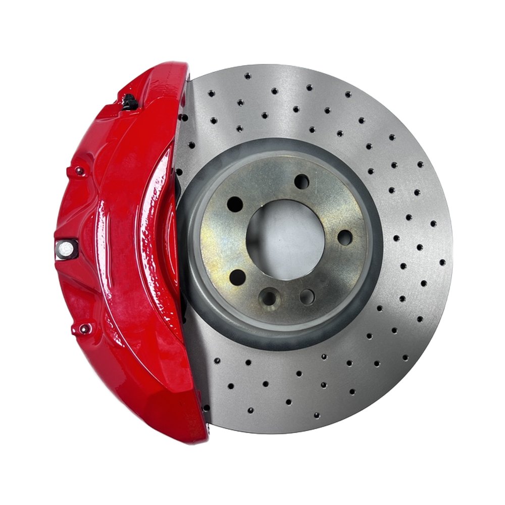 Factory Direct Bake Caliper Racing Brake Disc for Land Rover Casting Caliper Kit 6 Pots 380mm Monoblock Disc Kit