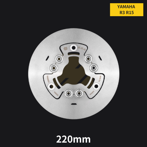[Ready to Ship] Rear Brake Discs Rotors for YAMAHA R3 R15 220MM Thk.4.8MM