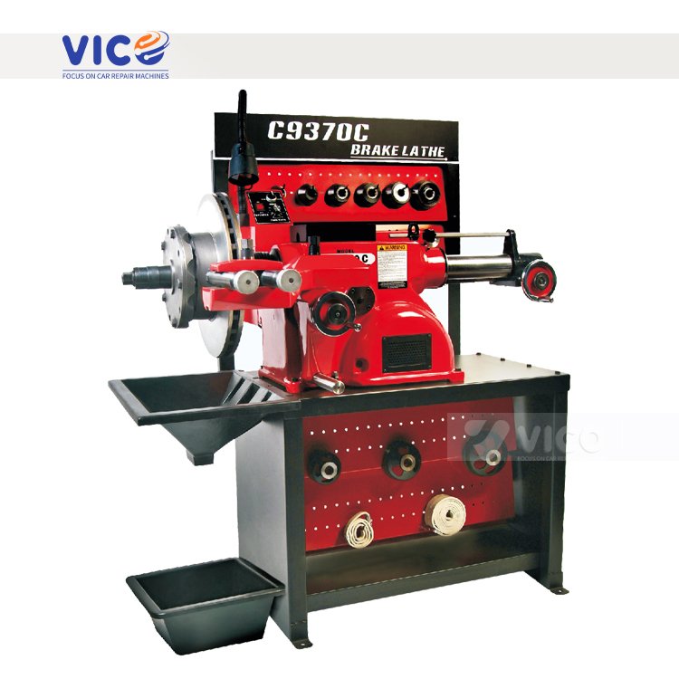 Vico Car Repair Tools Advantage Competitive C9350 Brake Drum Disc Lathe Cutting Machine Hot Selling Truck Brake Lathe Machine
