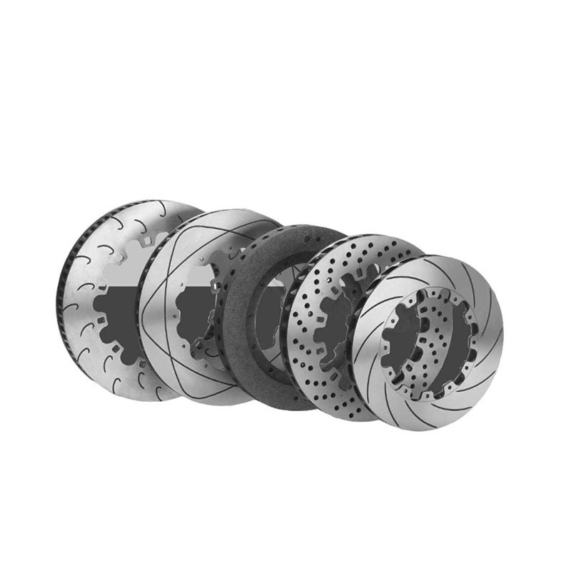 High Carbon Alloy Slot and Drilled Racing Brake Disc Rotor for Size 300*28 330*28 345*28 355x28