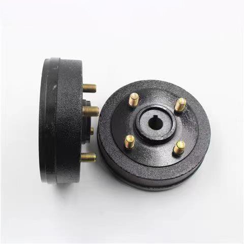 Electric Tricycle Parts Brake Drum Tricycle Front Drum Brake Brake Drum Cover
