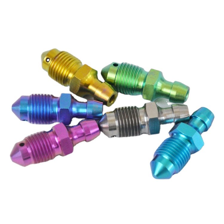 Titanium Bolt Bleeder Nipple M10x1.0