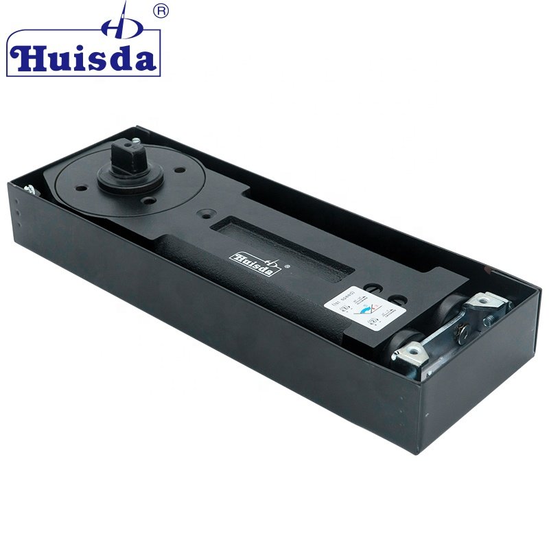 BTS84 Double Cylinder Floor Spring 120KG Glass Door Closer Soft Closing Door Opener Hydraulic Brake