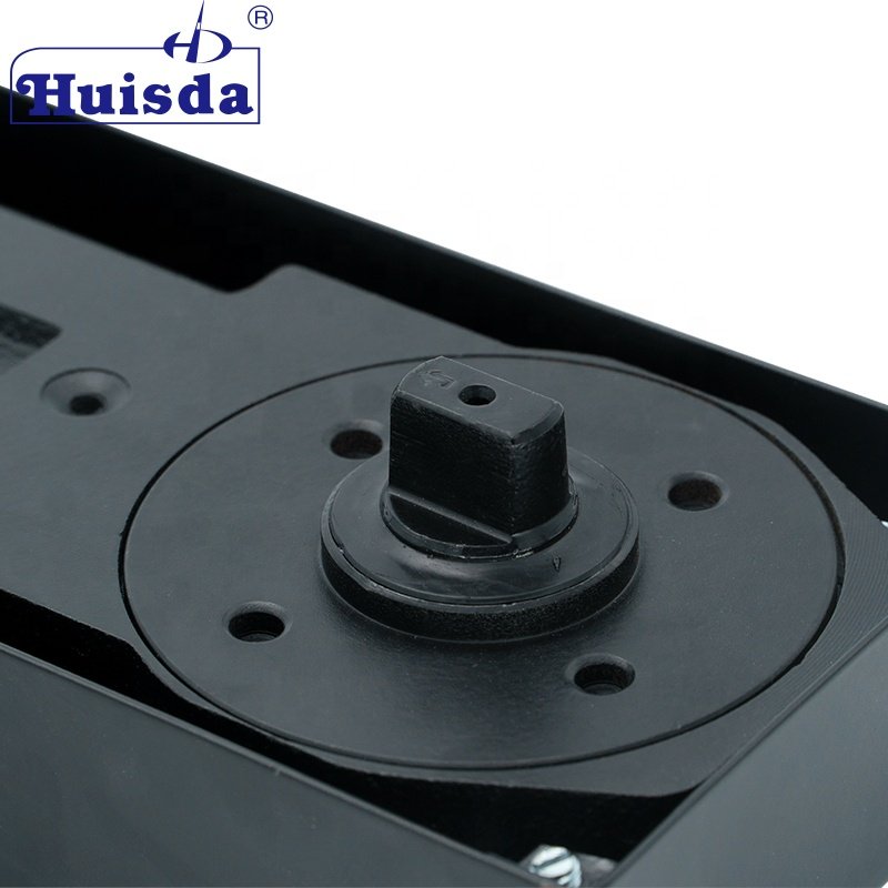 BTS84 Double Cylinder Floor Spring 120KG Glass Door Closer Soft Closing Door Opener Hydraulic Brake