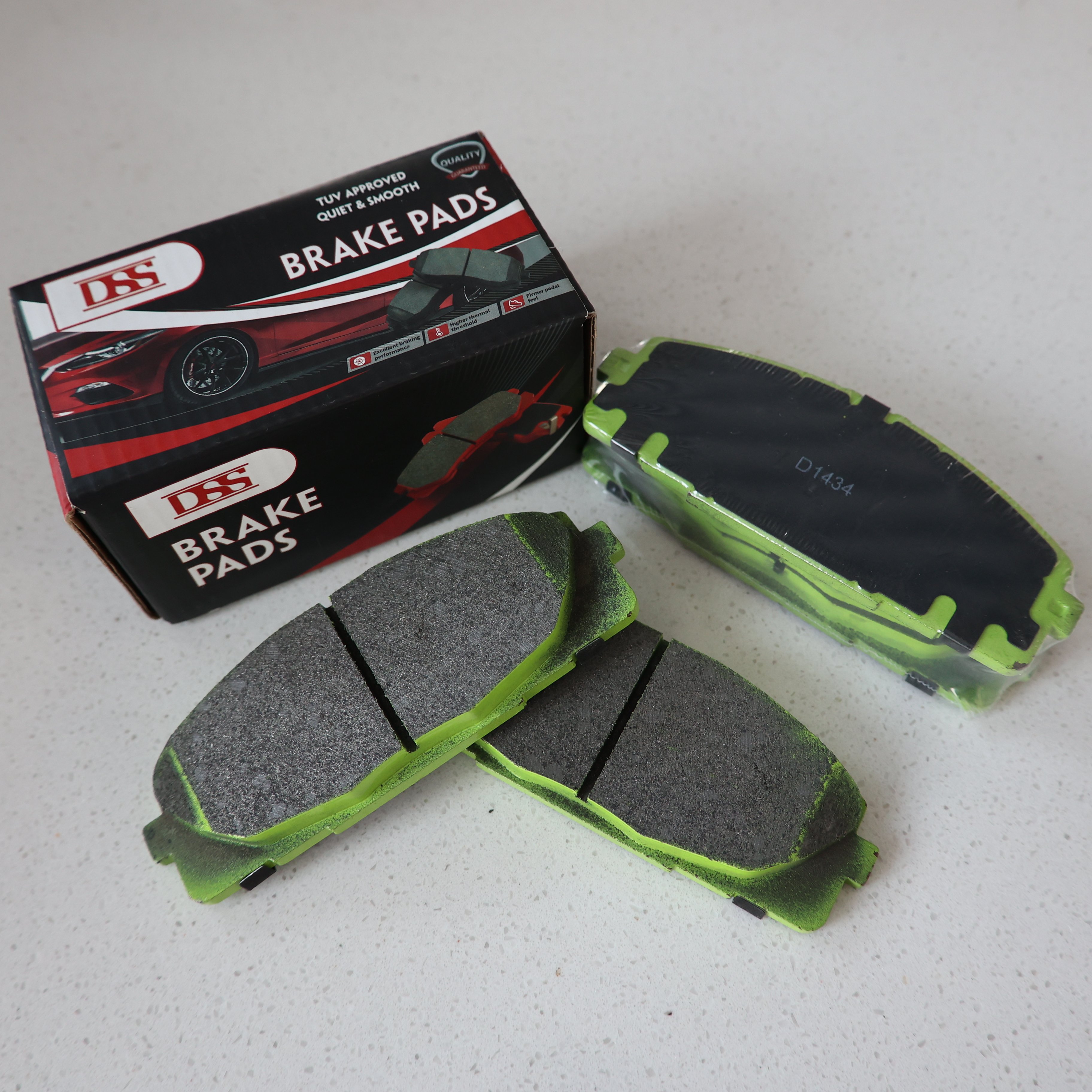 Factory Wholesale Auto Car Spare Parts D1434 04465-26420 D2251 Break System Brake Pad for Toyota Hiace