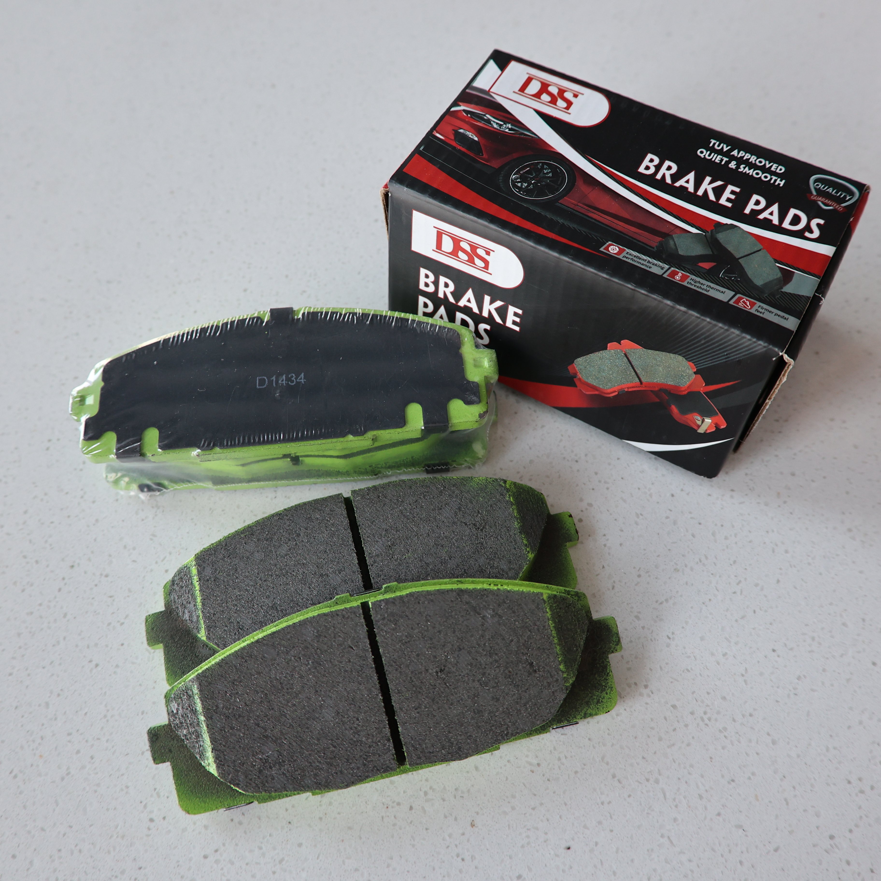 Factory Wholesale Auto Car Spare Parts D1434 04465-26420 D2251 Break System Brake Pad for Toyota Hiace