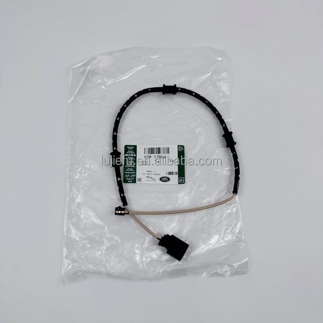 Front Brake Sensor Line for Jaguar XF XJ XK F-TYPE F-PACE; Brake System Pad Wear Sensor C2P17004