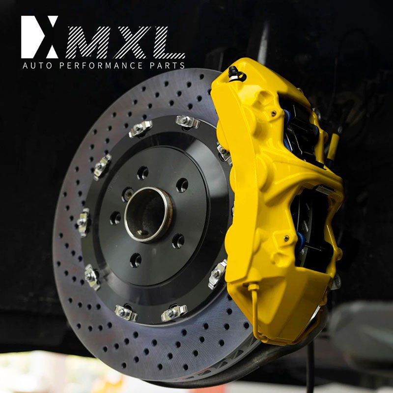 Aluminum Casting MXLGT6 6-Piston Brake Calipers for Alphard 18 Rim Upgrade Big Brake Kit for Mazda XC90 3 6 RX 7 RX 8 Axela