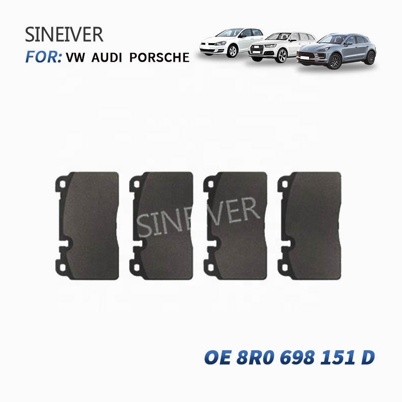 Genuine New Car Braking System Parts for Audi Q5 8RB 2.0/3.0TDI 2012-2017 SQ5 A6 A7 2010 Front Brake Pad Set 8R0698151D