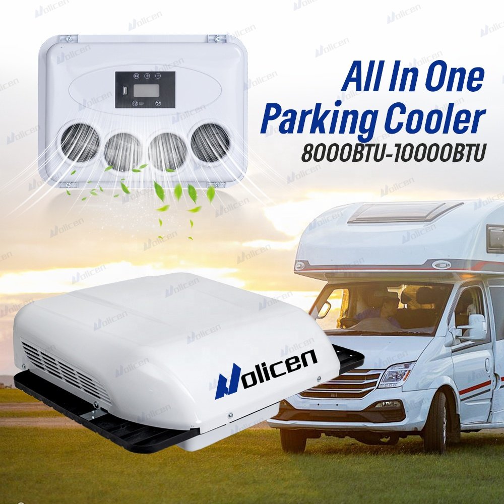 Hot Sale Auto Split Car Air Conditioning 24V Roof Top Truck Parking Cooler Air Conditioner