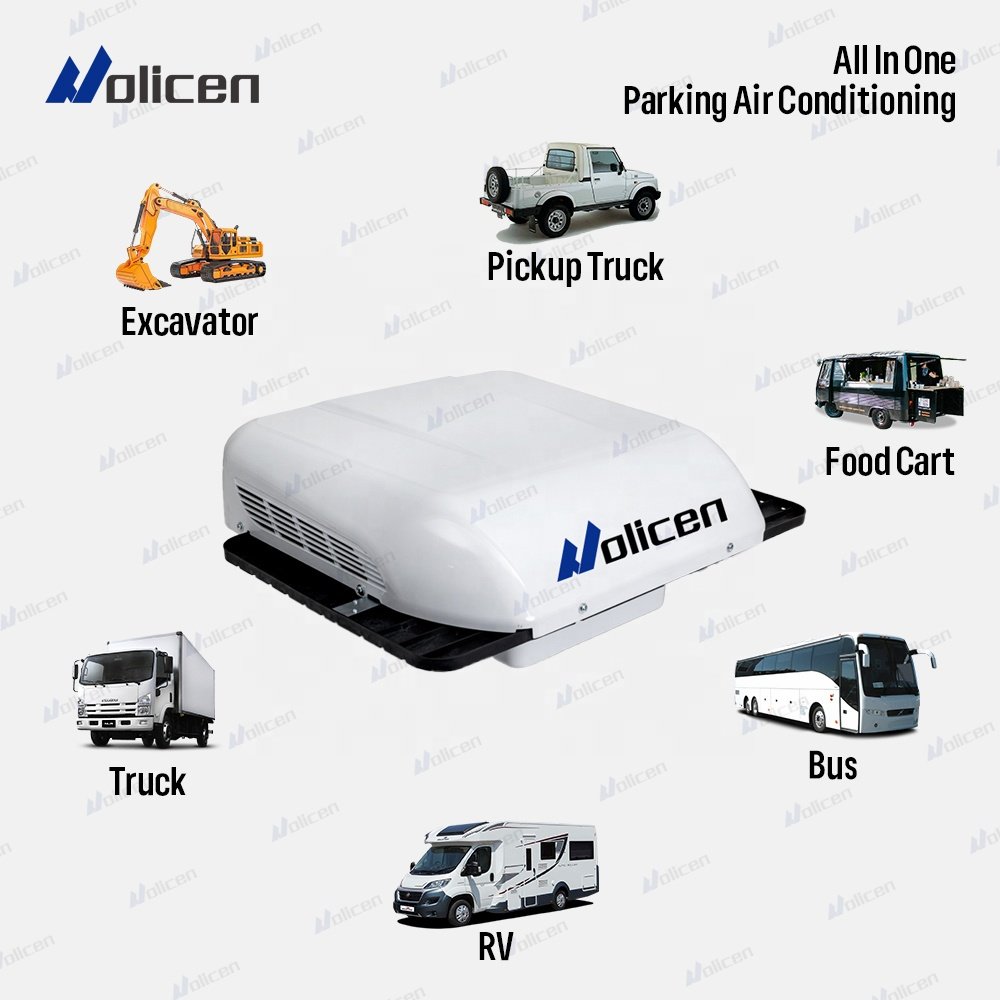 Hot Sale Auto Split Car Air Conditioning 24V Roof Top Truck Parking Cooler Air Conditioner