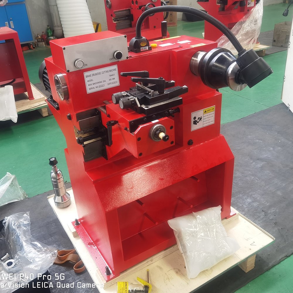 Hot Sell Cheap Factory Price off Car Brake Disc and Drum Lathe Price T8445 T8445A