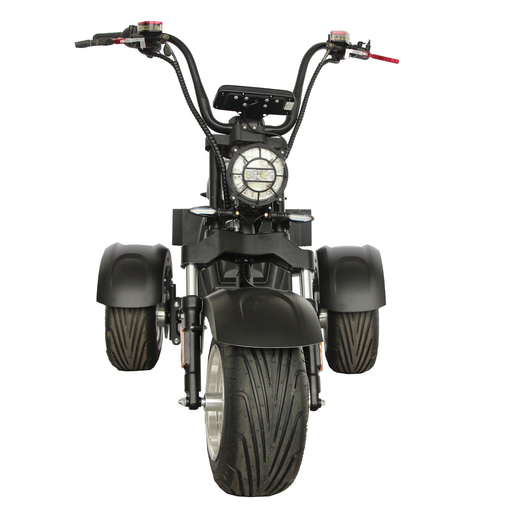 GaeaCycle 4000w Dual Motor E Trike 3 Wheel Electric Bike 2 Seat Electric Tricycle for Adult