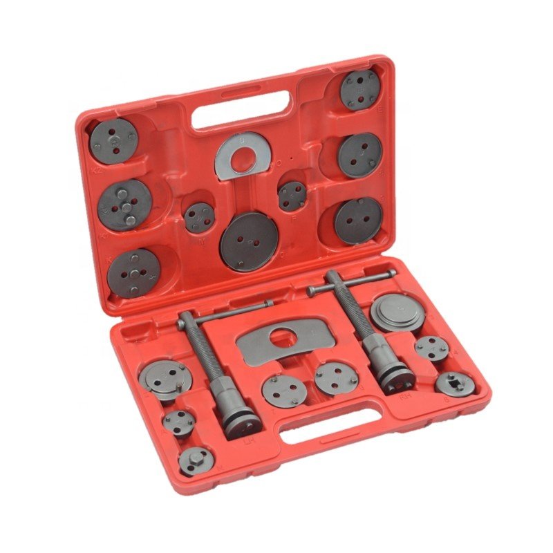 XCTOOL 21pcs Universal Disc Brake Caliper Piston Compressor Wind Back Repair Tool Kit XC4021