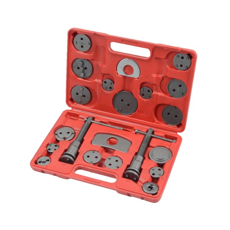 XCTOOL 21pcs Universal Disc Brake Caliper Piston Compressor Wind Back Repair Tool Kit XC4021