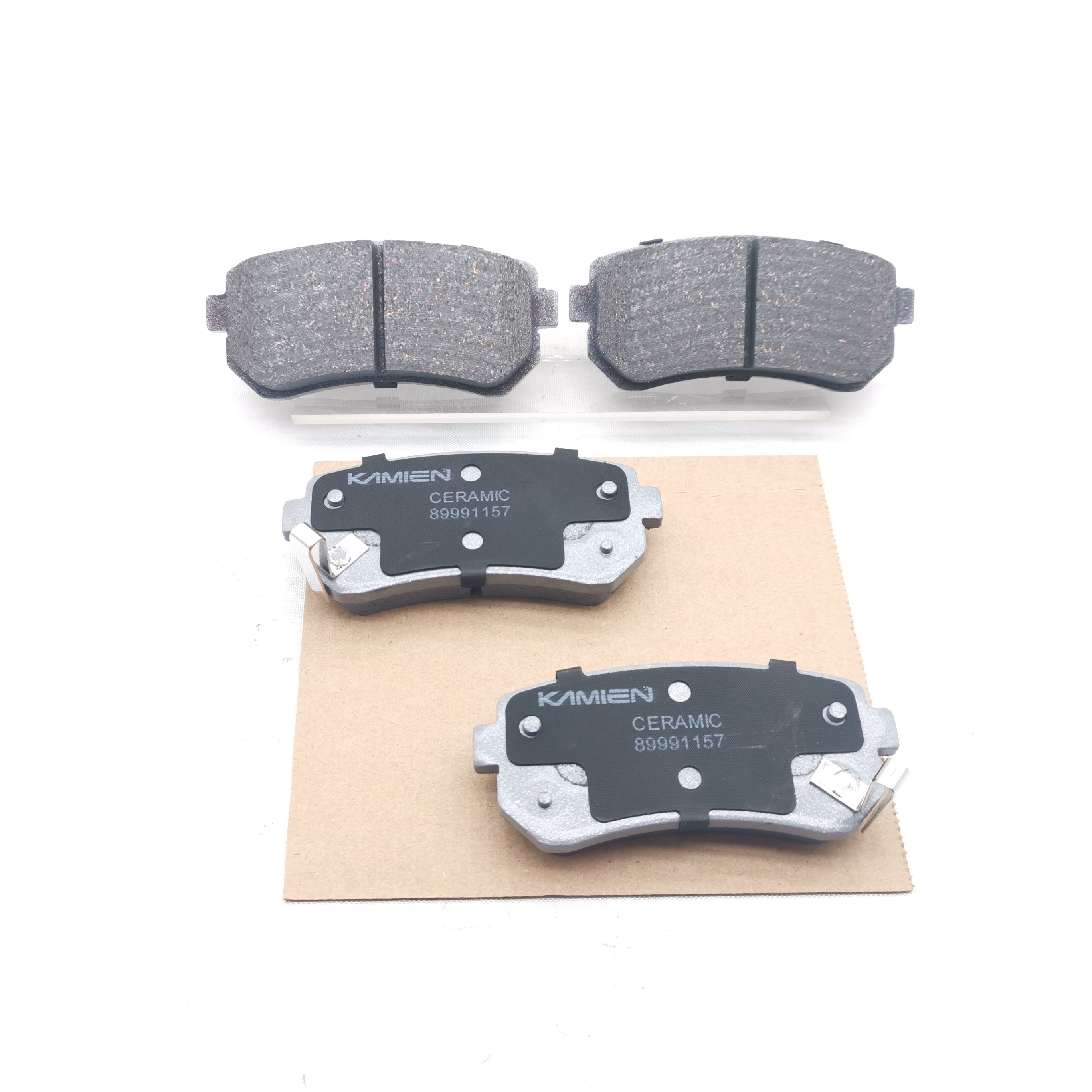 OEM D1157 Brake Systems Manufacturer Price Auto Car Parts Spare Ceramic Disc Front Brake Pads for Hyundai Kia
