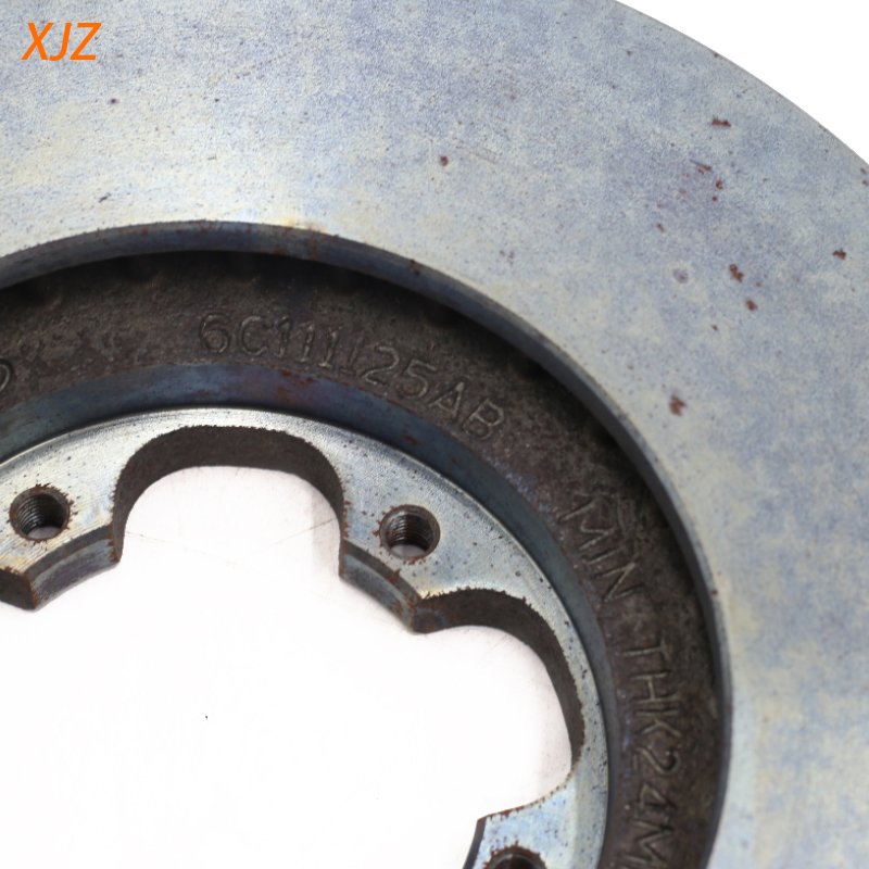 Customized High Quality 6C11-1125AB Model Front Brake Disc for Ford Transit L536