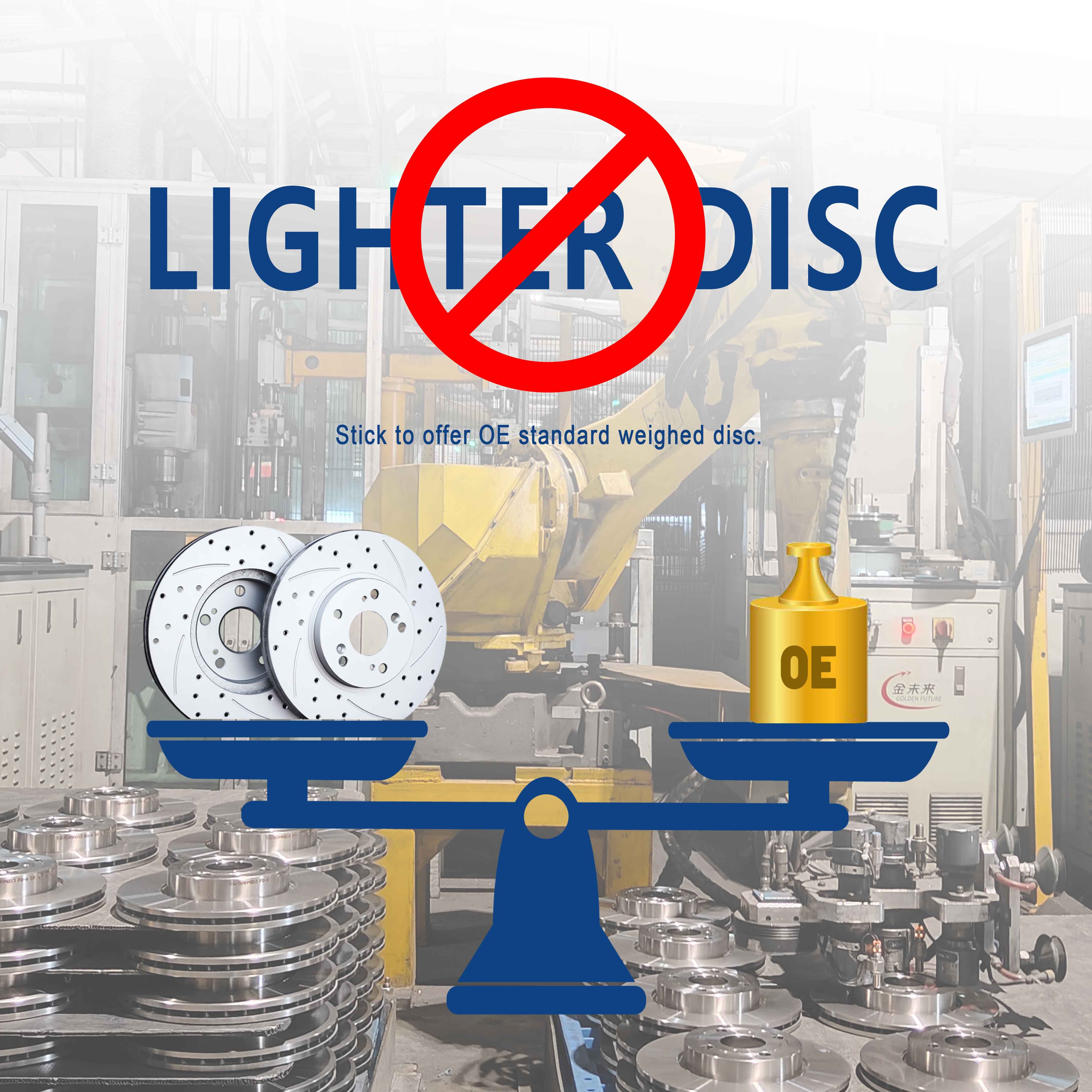 Frontech Customize Brake Factory Car Disco Manufacturer Auto Brake Disc Rotor for TOYOTA COROLLA BMW AUDI