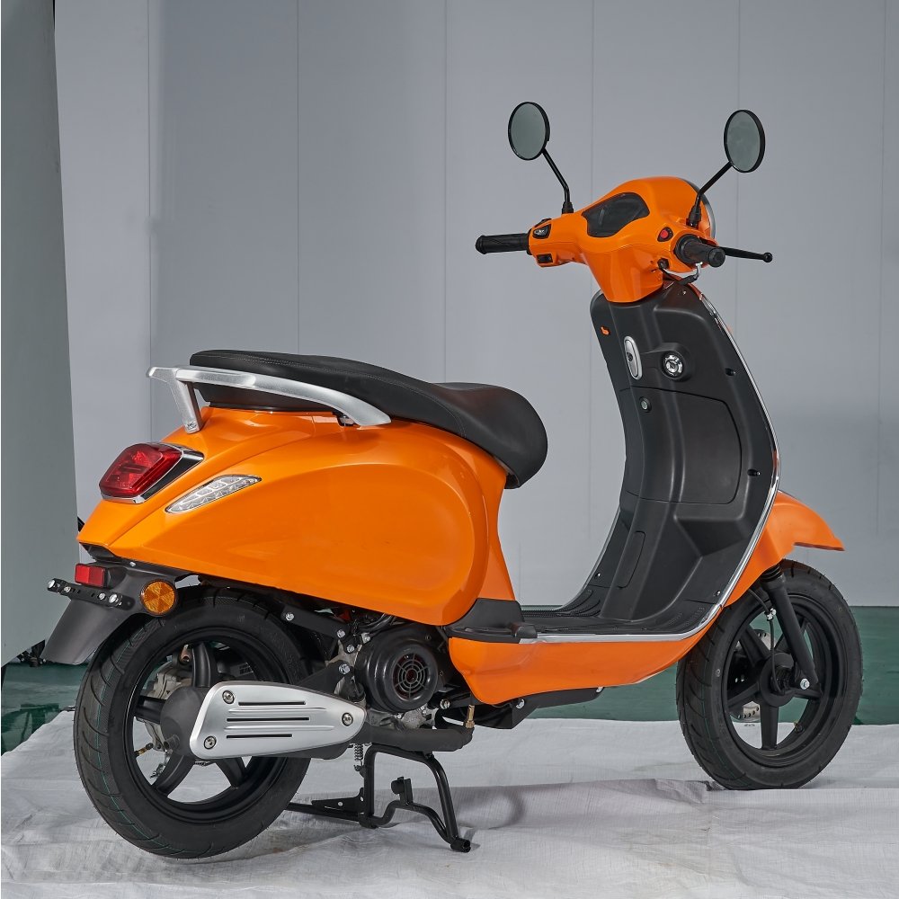 Cheap Gas Scooters 50cc Canada Gasoline Powered Moped Hybrid Scooter for Adults and for Sale