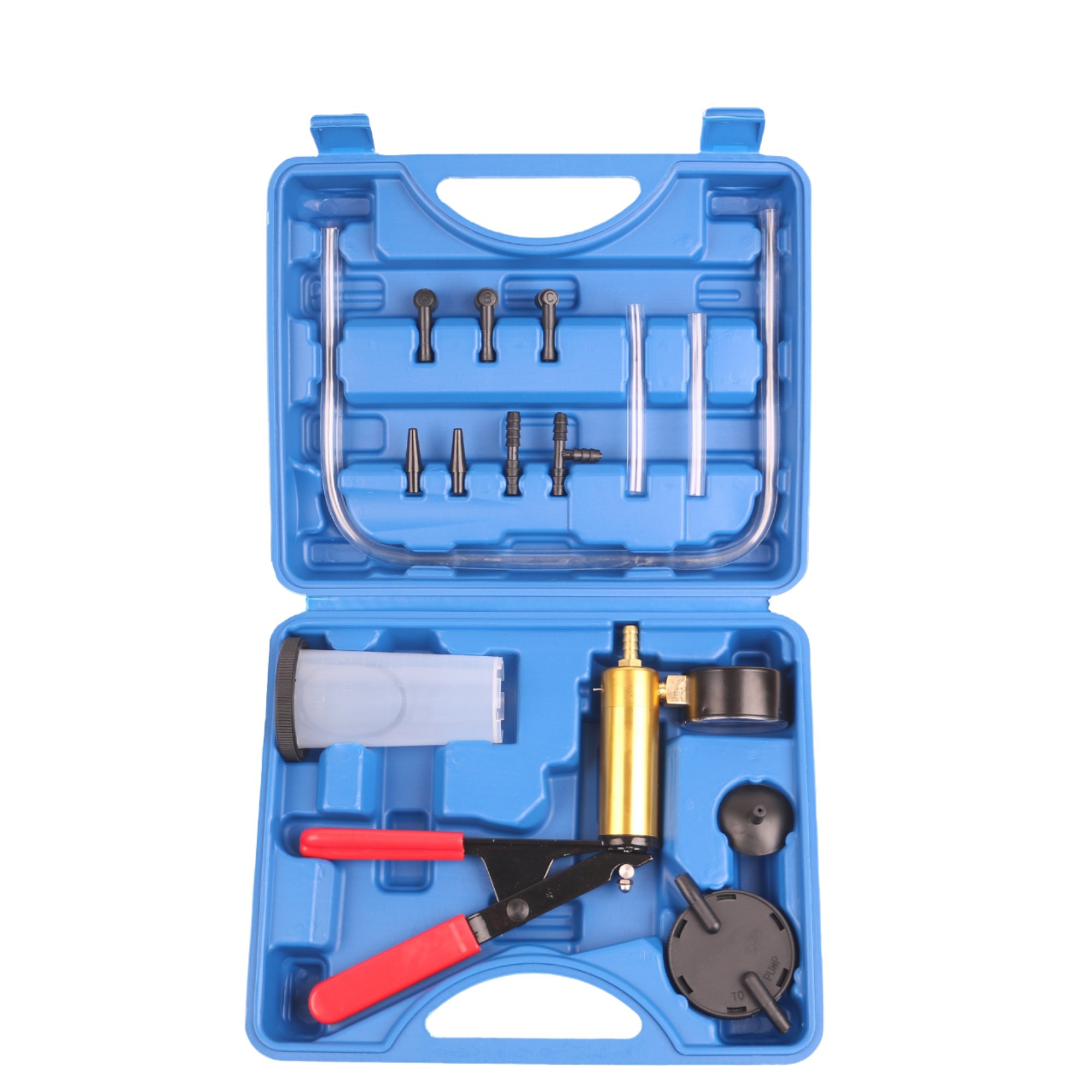 High-quality Hand Held Vacuum Pump Tester Set Clutch Bleeding System Automotive Brake Bleeder Kit