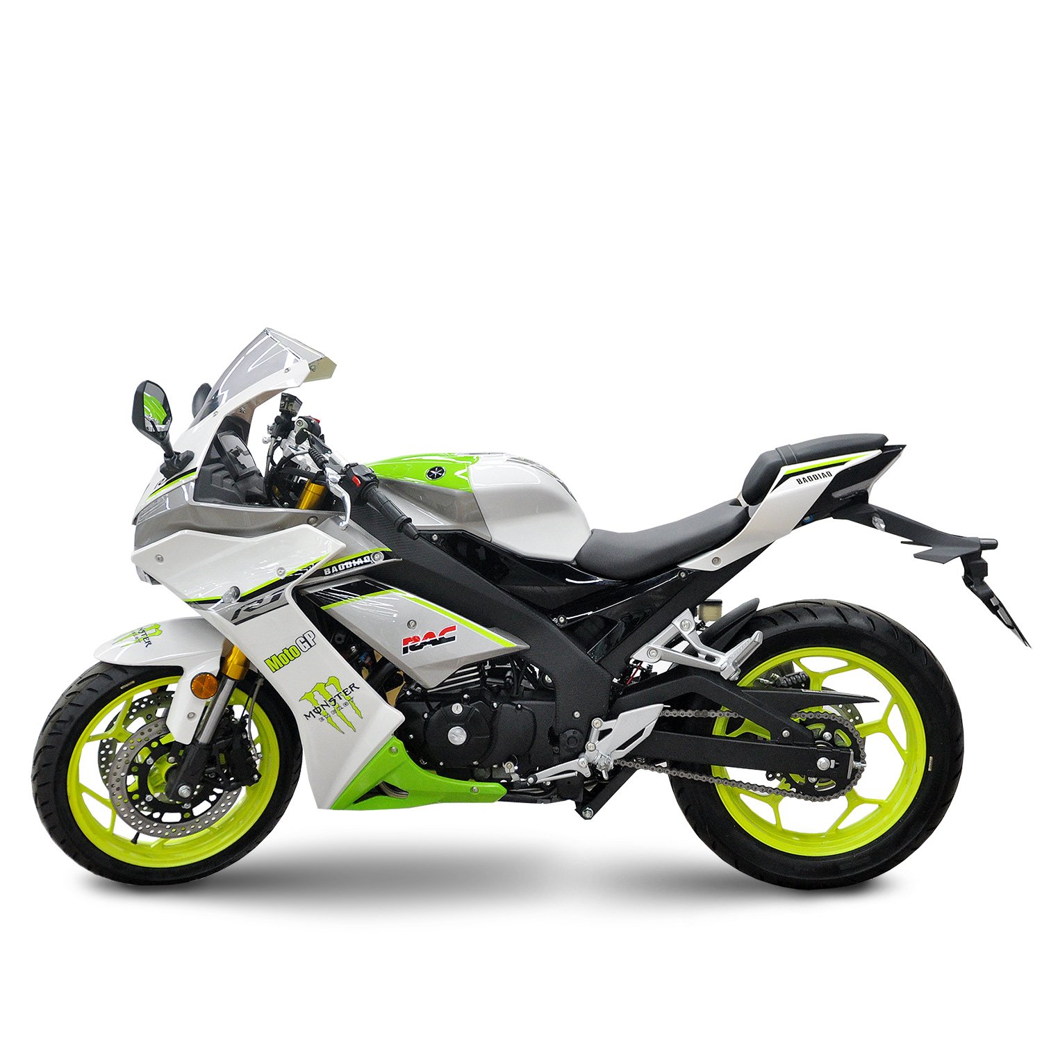 China Manufacturer High Speed Gasoline 400cc High Speed Gasfuel Motorcycle