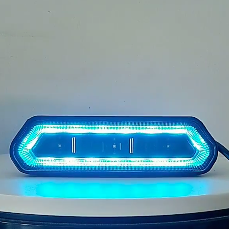 YongJin Blue Rear LED Chase Light Kit Middle Part High-position Brake Light for Polaris RZR