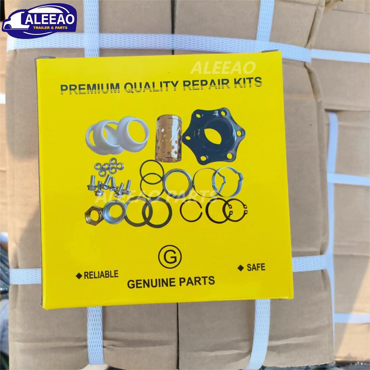 ALEEAO German Type Axle Brake Shoe Repairing Kit for Semi Trailer Parts
