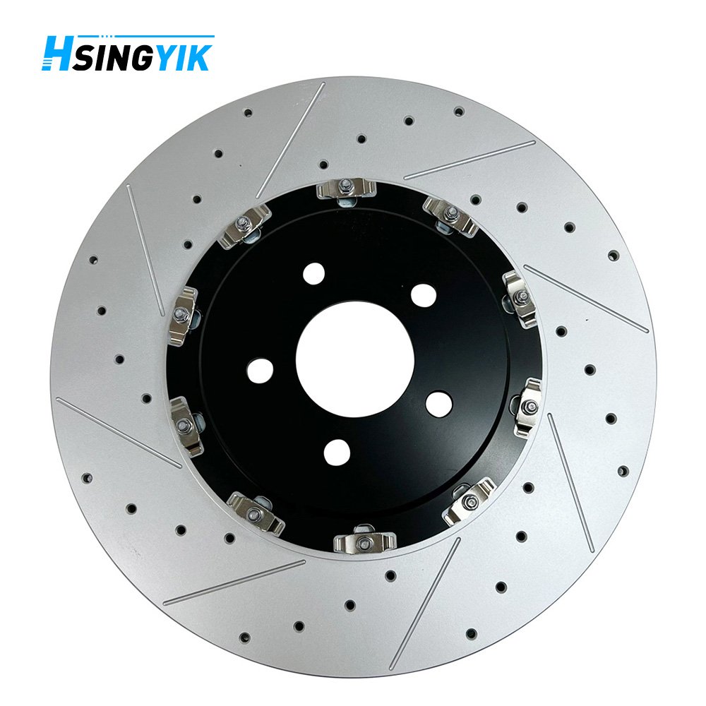 Hsingyik High Carbon Alloy 2261042 380 MM Front Brake Disc for Ford Mustang 5.0L