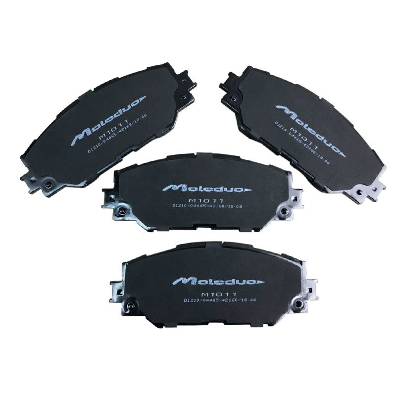 M1011 MOLEDUO D1210-8330 04465-42160 04465-02220 Front Brake Pad for Toyota Corolla Levin Yaris Auris Wish Rav4 50 Sets 1 Years