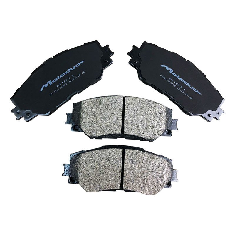 M1011 MOLEDUO D1210-8330 04465-42160 04465-02220 Front Brake Pad for Toyota Corolla Levin Yaris Auris Wish Rav4 50 Sets 1 Years