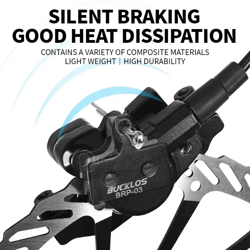 BUCKLOS Bicycle Disc Brake Pads BR-M8000 Resin Disc Ceramic Sintered Metal Brake Pads Mountain Bike Hydraulic Disc Parts