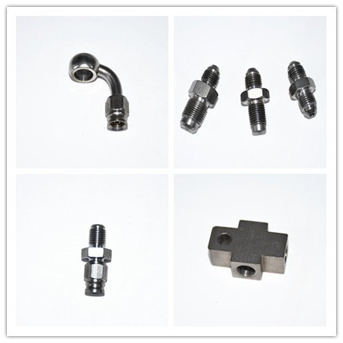An3 3an Stainless Steel PTFE Brake Oil Hose Line Banjo End Straight 28 45 90 Deg Quick Coupling Banjo Fitting