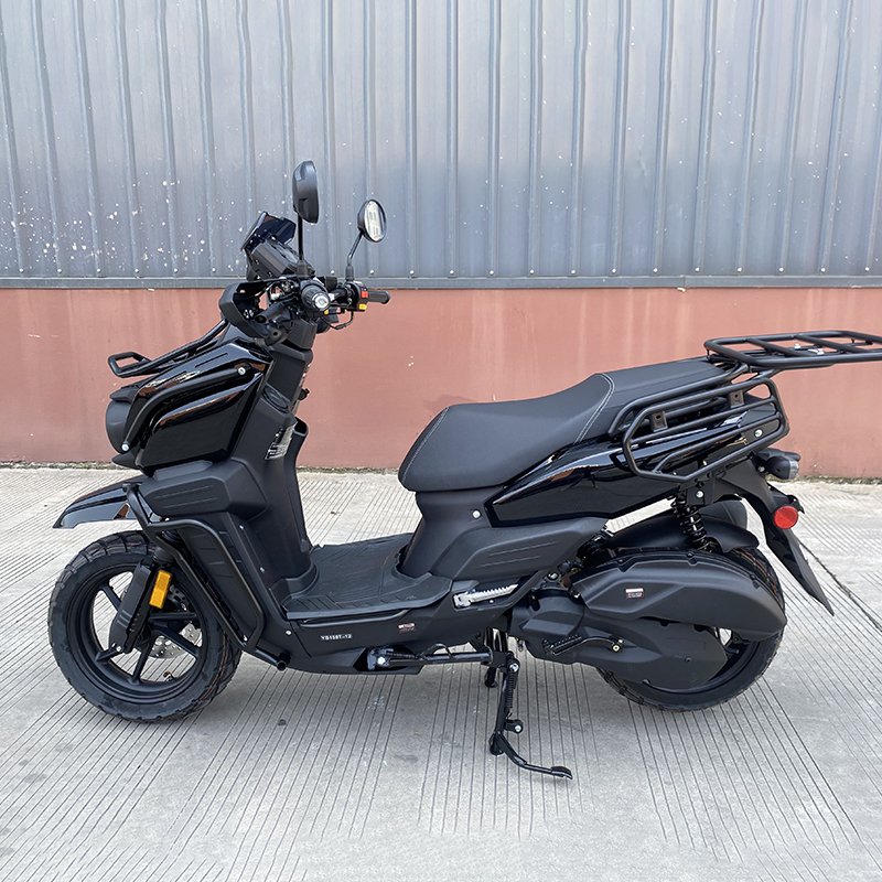 EPA DOT Certified 150CC & 200CC Gasoline Scooters Adult Motorcycles Moped With Front and Rear Disc Brake on Sale