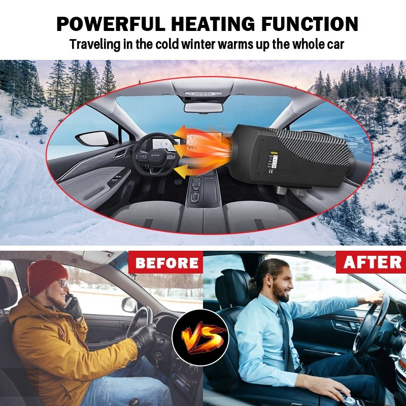 Portable diesel Heater Camping 12V 24V Truck Boat caravan Car Diesel Air Heater for diesel Rv Heater Similar to Webasto