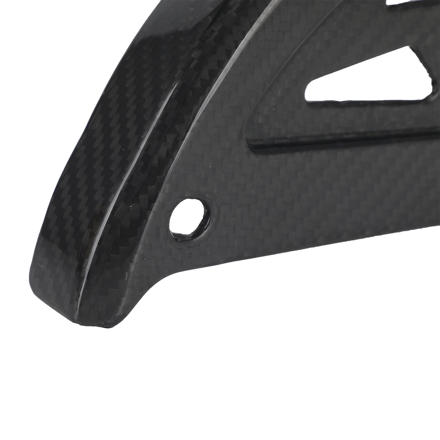 Dirt Bikes Real Carbon Fiber Motorcycle Rear Brake Disc Guard Protector for KX250F KX450F RMZ250