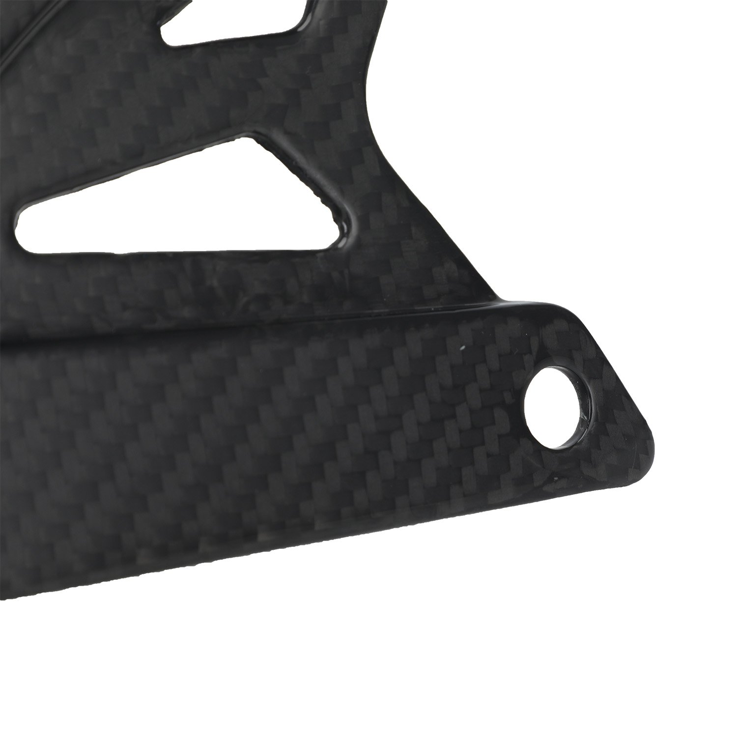 Dirt Bikes Real Carbon Fiber Motorcycle Rear Brake Disc Guard Protector for KX250F KX450F RMZ250