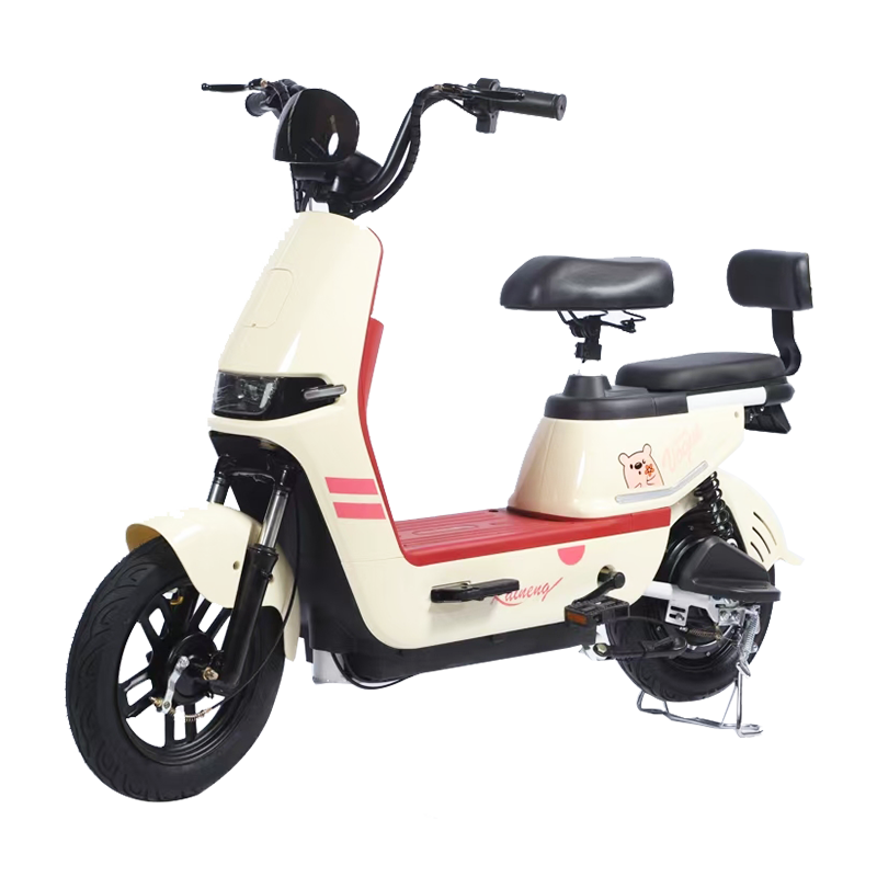Adults Drum Brake 48V12AH/20AH Electric Bicycle Lead-acid Battery Bike 500W Motor Electric City E Bike Motorcycle