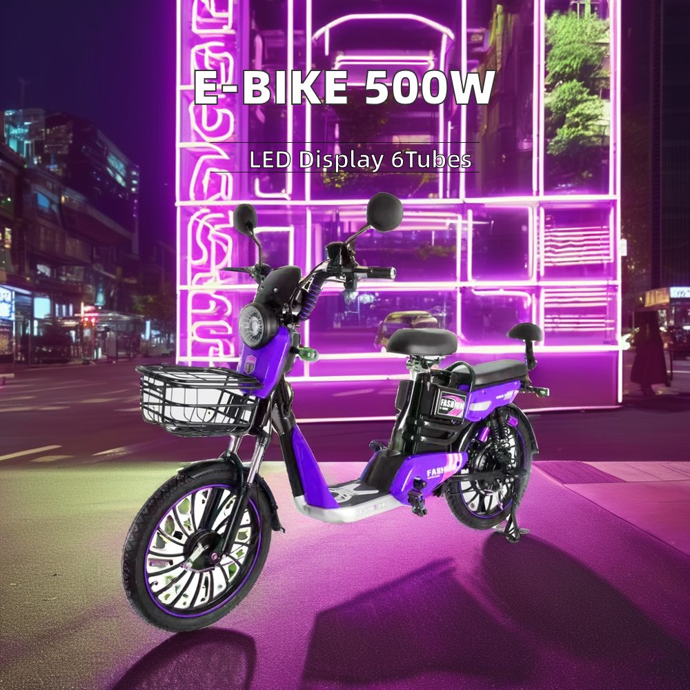 Hot Sale in Africa Cheap 18-20 Inch Electric City Bike 500W Motor 48v 20a Electric Scooter Steel Frame Smart Electronic Type