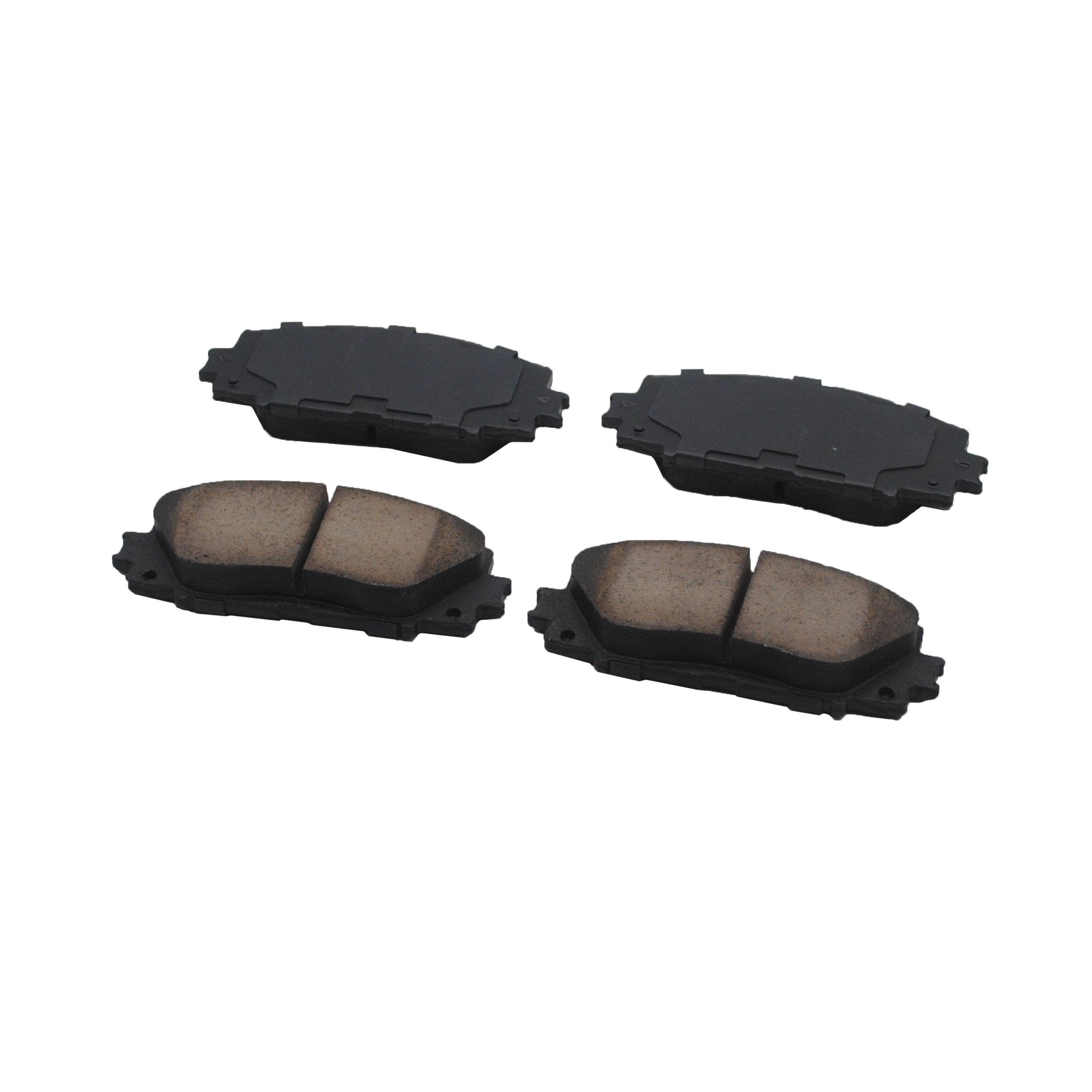 Global Manufacturer No Noise Ceramic Brake Pads for Rear D1184 Carbon Fiber Material Fits Isuzu Abarth VW Chrysler for