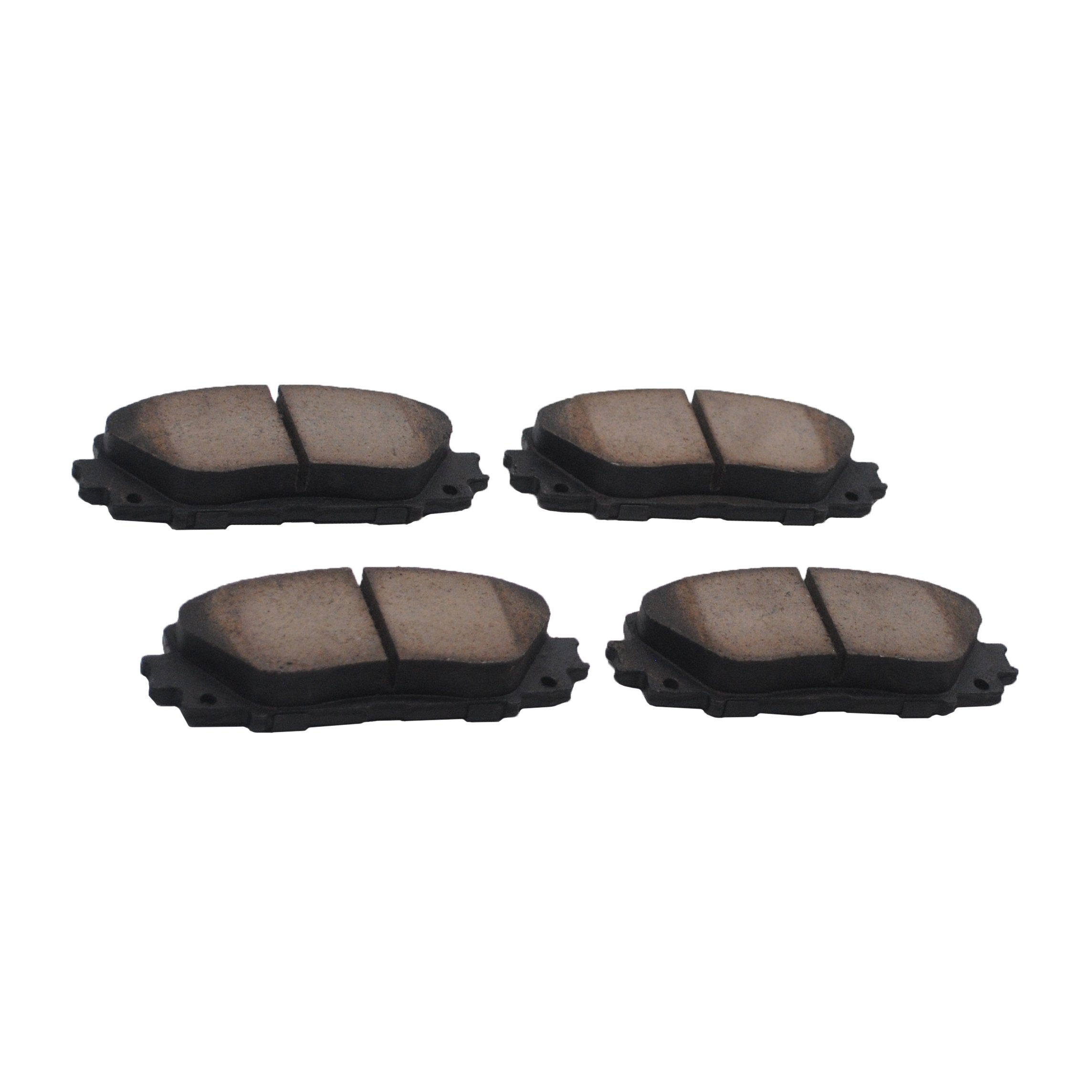 Global Manufacturer No Noise Ceramic Brake Pads for Rear D1184 Carbon Fiber Material Fits Isuzu Abarth VW Chrysler for