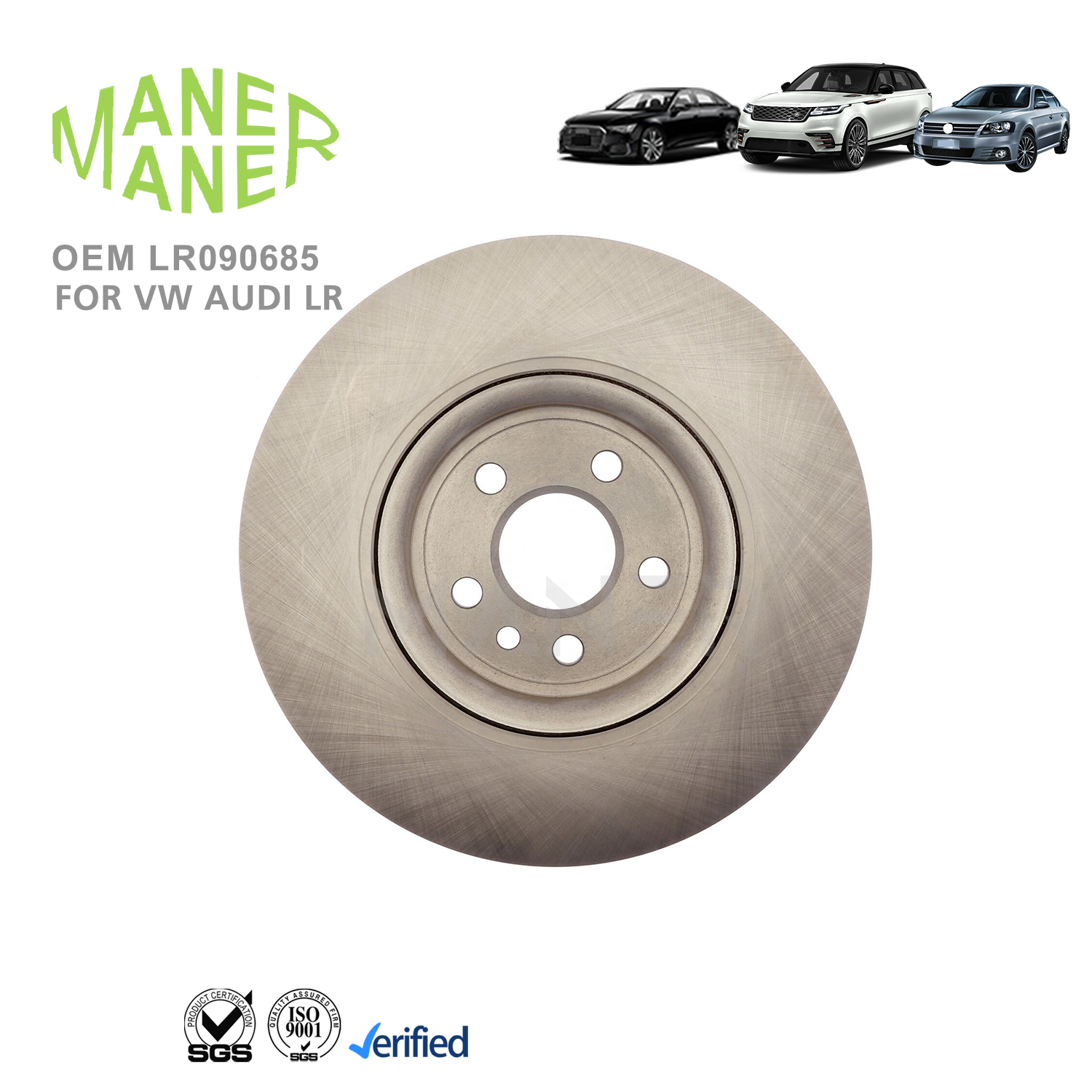 MANER Auto Brake Systems LR090685 T4A2343 Manufacture Well Made Brake Disc for Land Rover Jaguar F-PACE XE
