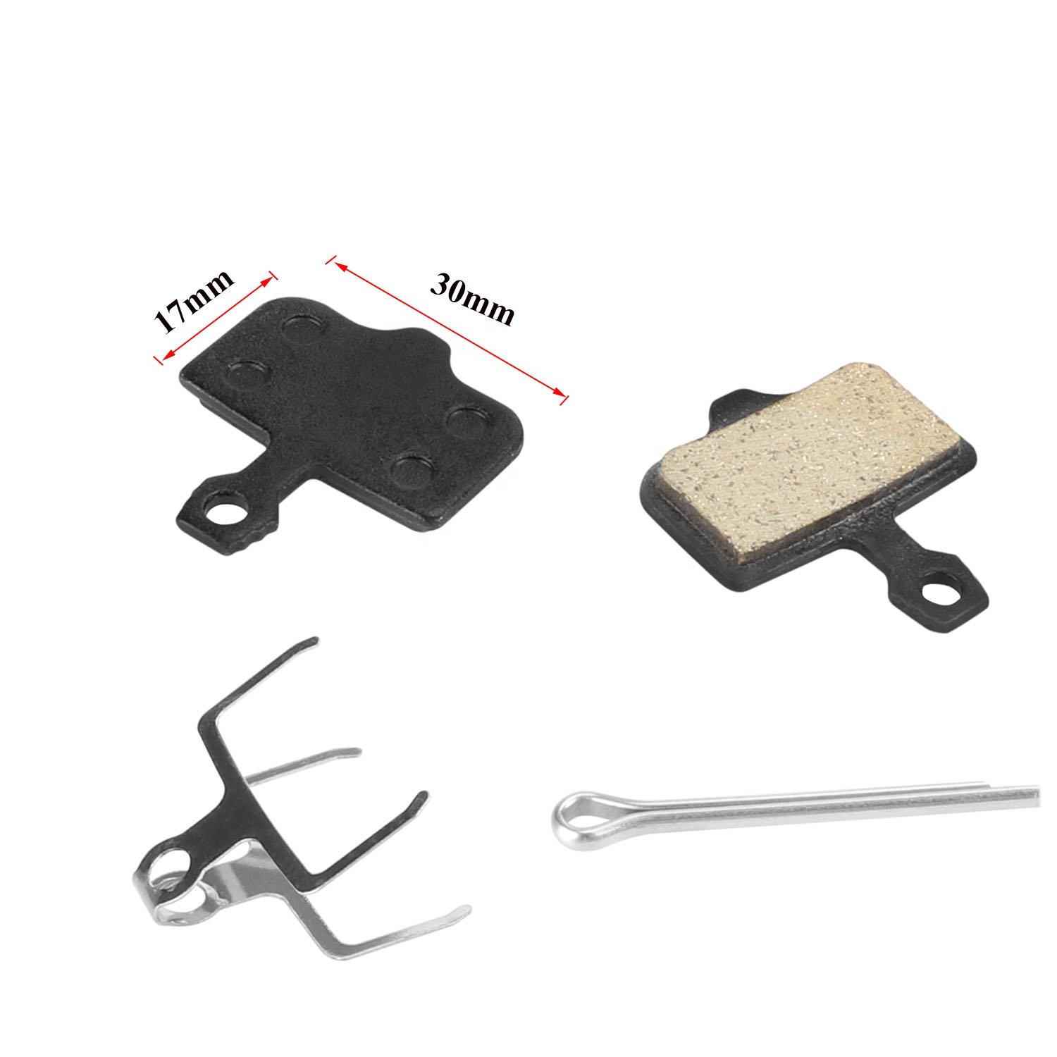 Semi-metallic Brake Pads for ZERO 8X 10X 11X Dualtron Thunder Electric Scooter NUTT Brake Both Front and Rear Brake Calipers
