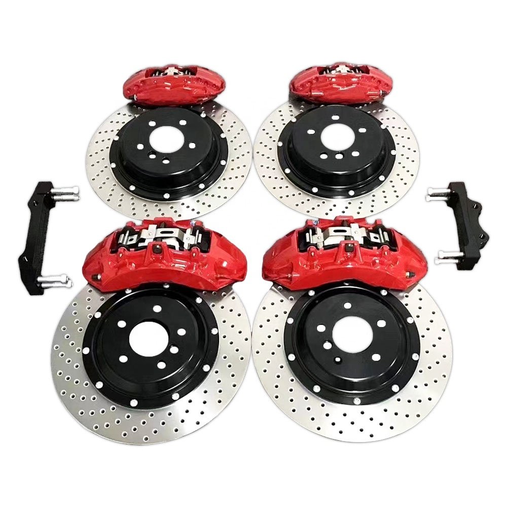 Hsingyik OEM Customized Logo Auto Brake Systems Bigger Size Front Brake Kits 6 Pot Brake Caliper for 18/19/20 Inch Wheel