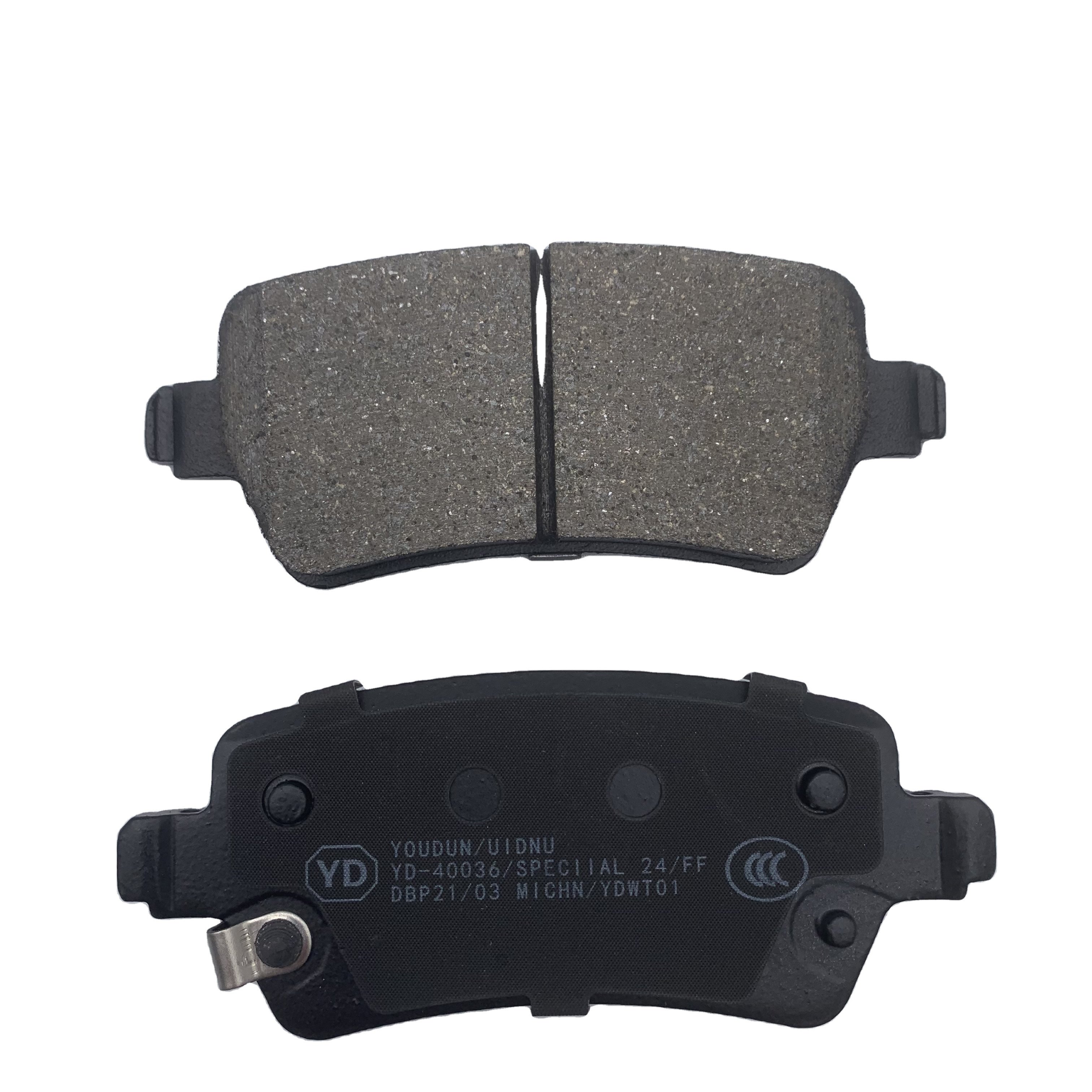 YD-40036 ODM OEM New Arrival Rear Premium Ceramic Brake Pads 4050090800 for GEELY BINYUE COOL/Coolray NEW 2023-