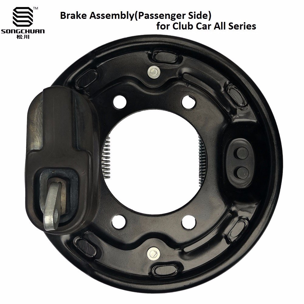 Rear Brakes Shoes & Drums Set for Club Car DS and Precedent Golf Carts #19186G1P #101791101
